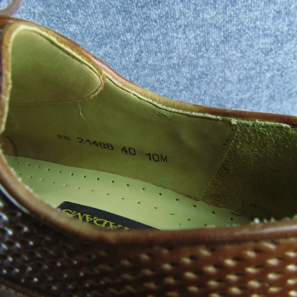 Stacy Adams Men's Oxfords Brown Leather Size 10M Gently‎ Used 2025
